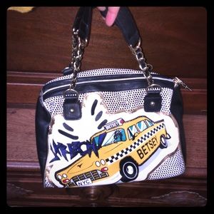 Betsey Johnson NYC Taxi Purse